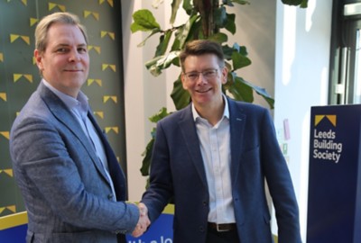DXC's Andy Haigh meeting Rob Howse, COO & executive director at Leeds Building Society | DXC Technology Customer Story